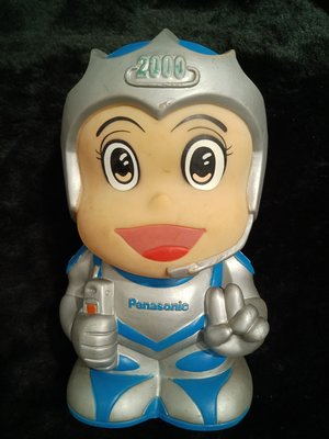 2000年 Panasonic(國際牌) 千禧年寶寶 - 高21-寬14 cm - 存錢筒 企業寶寶 - 301元起標