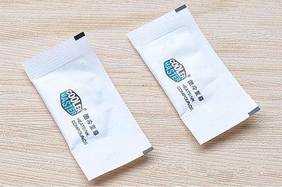 台灣現貨  袋裝一次性散熱矽脂(約1g) 導熱矽膠矽脂 CPU 散熱膏 導熱膏(單包價)