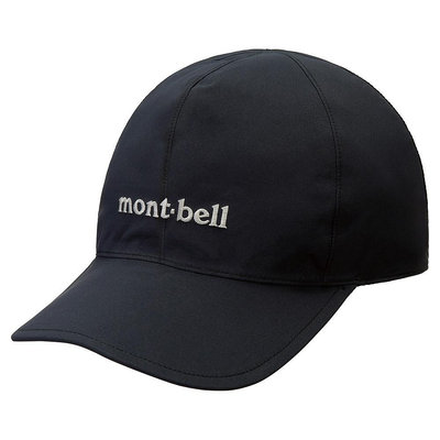 [好也戶外]mont-bell GTX MEADOW CAP防水透氣棒球帽 黑/卡其 No.1128691