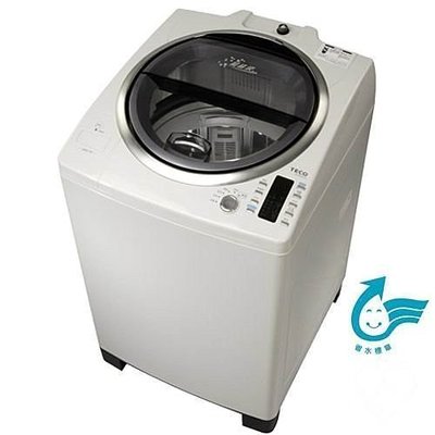【可可電器】TECO東元 14KG FUZZY人工智慧超音波定頻洗衣機 W1480UN