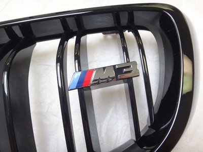【樂駒】BMW F80 M3 M Performance 高光澤黑 水箱罩 黑鼻頭 原廠 加裝 空力 套件 精品