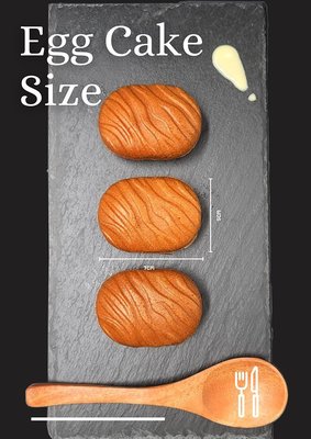 【洋溢】虎紋燒 雞蛋糕模具 - 持久三層鍍膜，烘焙輕鬆脫模：贈送獨特人體工學木柄，優越手部支持自然舒適。