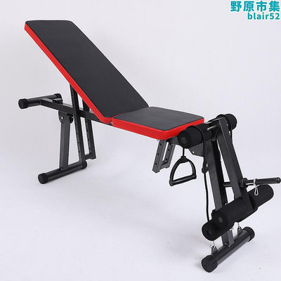 家用多功能健身椅仰臥起坐板腹肌板啞鈴凳平板凳臥推器健身器材