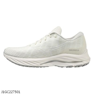 【MIZUNO 美津濃】WAVE RIDER 26 SSW男款慢跑鞋 白色J1GC227501 尺寸:26.5, 28cm
