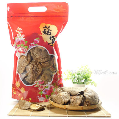 -下菇/開菇/惜福菇(300公克裝)-台灣埔里香菇，肉身較薄，形狀醜，有稍微破損的香菇，價格便宜省成本。