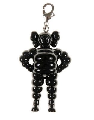 全新 OriginalFake KAWS Key Chain Black 黑色 米其林 吊飾 鑰匙圈