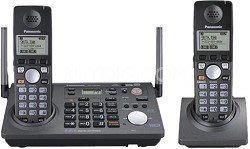 國際牌 Panasonic KX-TG6700雙外線2子機 3撥號盤 無線電話,可8子機,2外線,近全新