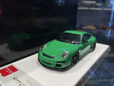 吉華科技@ 1/43 MakeUp EM600B Porsche 911 (997) GT3 RS 2007 Green