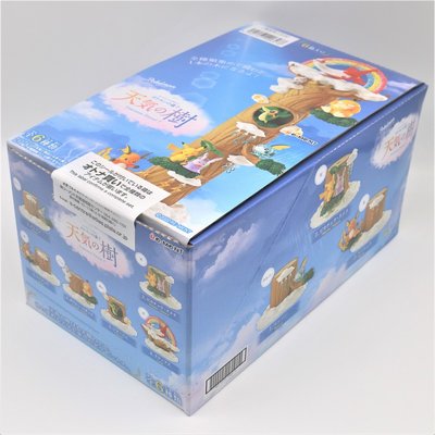 ☆88玩具收納☆日本 6盒 206578 寶可夢 森林場景組7 天氣之樹 神奇寶貝 扭蛋景品公仔模型人偶盒玩 特價
