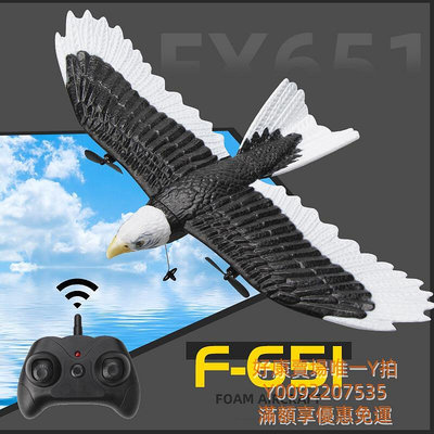 FX651遙控飛機滑翔機固定翼模型遙控老鷹戶外電動兒童玩具