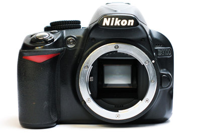 【台南橙市3C】Nikon D3100 單機身 二手 APS-C 單眼相機 快門數約:168xx張 #89127