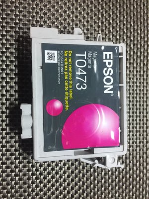 EPSON T0473 / T047350 原廠紅色墨水匣 EPSON C63/C65/C83/CX3500