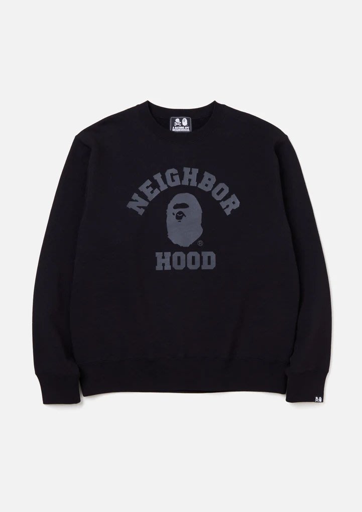 日貨代購CITY】23SS NEIGHBORHOOD BAPE APE NBHD FIT CREWNECK 長T