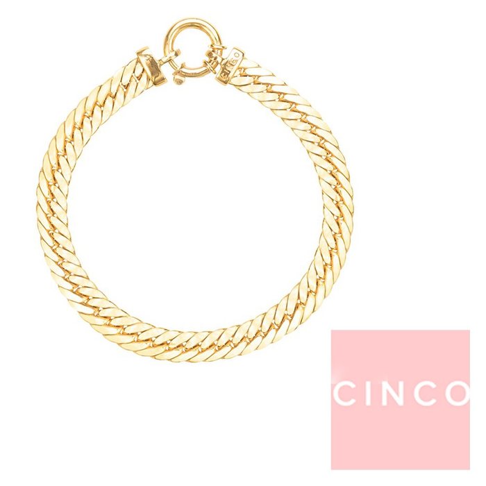 CINCO 葡萄牙精品 Dona Lola bracelet 24K金手鍊 低調奢華款