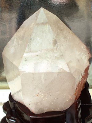 ~shalin-crystal~巴西晶王白水晶骨幹~22.05公斤~晶質清透~質地超優~值得珍藏!