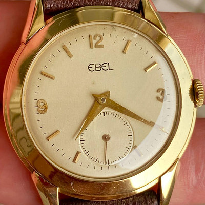 錶現不凡～EBEL/玉寶錶，瑞士原裝750，18k金。年中慶~全館特價中