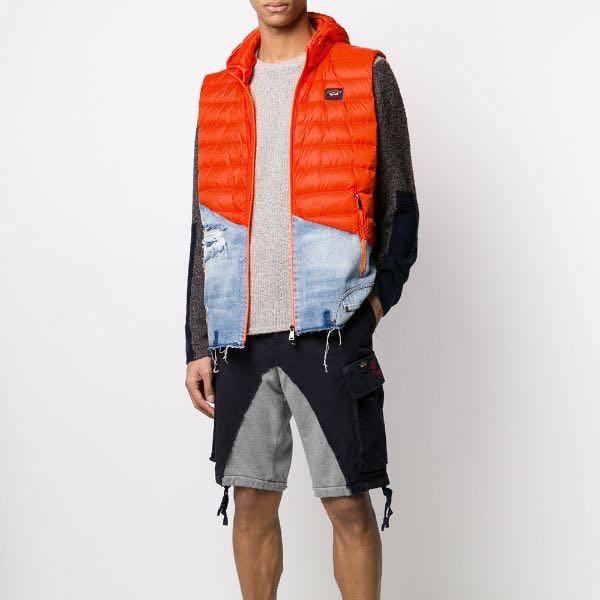 paul and shark hooded gilet