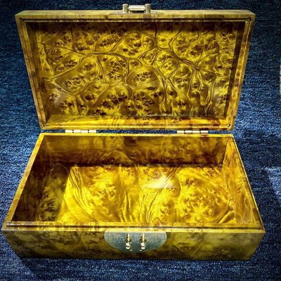 金絲楠木首飾盒珠寶盒茶葉盒收納盒大葉楠實木獨板黃金樟禮品盒收納盒