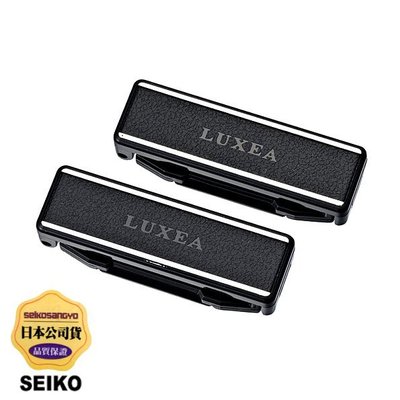 樂速達汽車精品【EE-94】日本精品 SEIKO 車用安全帶夾 安全帶鬆緊扣固定夾 皮革紋(2入)