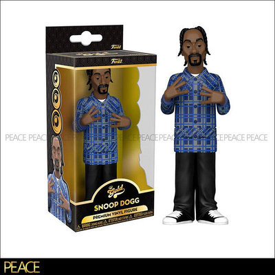 【PEACE】Funko VINYL GOLD Snoop Dogg 史努比狗狗 限量 西岸