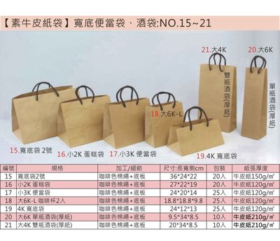 ［瑞欣］NO.17 小3K 便當袋 素牛皮120磅 紙袋 25入 約1.3公斤 台灣製造 ⚠️含稅價 請備註抬頭、統編