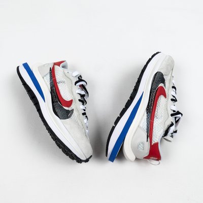 Nike x sacai VaporWaffle Royal 解構 白藍紅 休閒運動慢跑鞋 男女鞋 CV1363-100