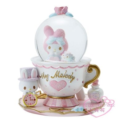 小公主日本精品♥ Melody美樂蒂兔子杯子立體造型水晶球雪球S款裝飾擺飾聖誕節限定67899104