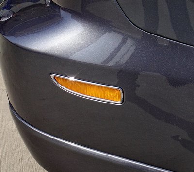圓夢工廠 Mazda 馬自達 3 馬3 2004~2009 改裝 鍍鉻銀 車燈框飾貼 後保桿 後反光片框 側反光片框