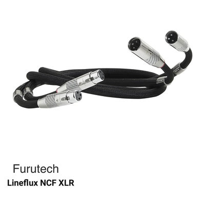 [紅騰音響]Furutech Lineflux NCF XLR 旗艦級XLR平衡線α(Alpha)OCC 單芯單結晶無氧銅 即時通可議價