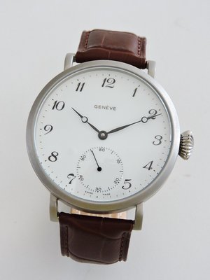 GENEVE日內瓦 典藏 (大型46MM)手上鍊機械古董手懷錶 懷錶手錶