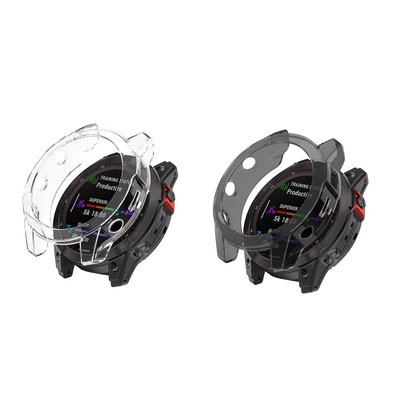 【TPU透明殼】Garmin Venu 2 Plus 智慧手錶 半包 保護殼 清水套 軟殼