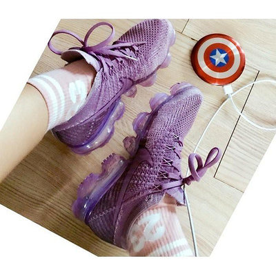 NIKE AIR VAPORMAX FLYKNIT 紫羅蘭 紫色 大氣墊 輕量 編織 849557-500 襪套 女鞋