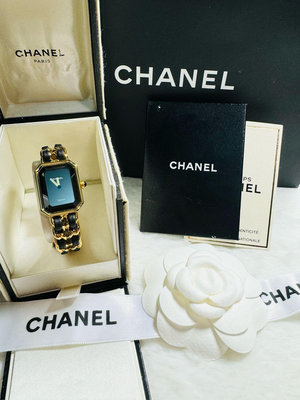 保證真品 🔹CHANEL 香奈兒 黑金 首映錶 S號 93成新