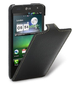 【Melkco】出清現貨下翻荔黑LG 樂金 P990 Optimus 2X 4吋真皮皮套手機套手機殼保護套保護殼