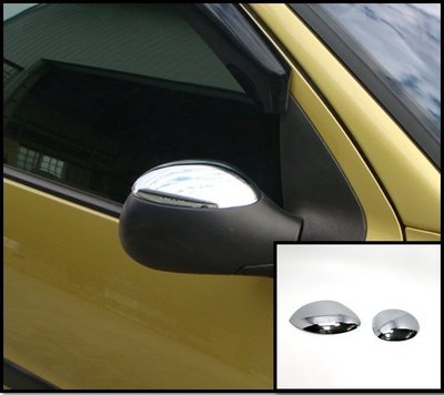 圓夢工廠 Peugeot 寶獅 標緻 1007 206 206CC 2004~on 改裝 鍍鉻銀 後視鏡蓋 後照鏡蓋貼