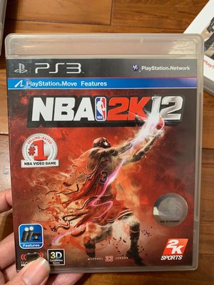 PS3遊戲片：美國職業籃球 NBA 2K12  二手品 9成新 無刮傷