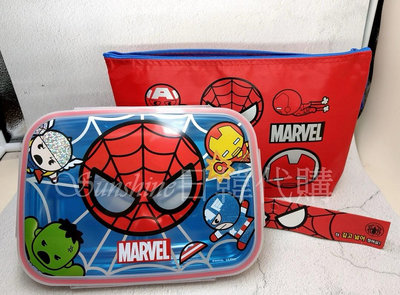 現貨 韓國製 LILFANT 漫威 MARVEL 蜘蛛人 復仇者聯盟 餐盒組 便當盒 不鏽鋼餐盤 密封便當盒 餐盤