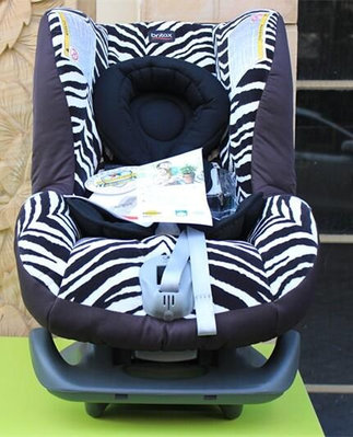 britax/寶得適兒童汽車安全座椅，頭等艙白金版，九成新。