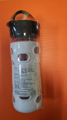 LIFEFACTORY 玻璃水瓶平口-350ml 白色 CLA-350-WHB