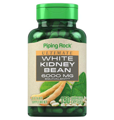 【天然小舖】Piping Rock 現貨 最高效力白腎豆 white kidney bean 單顆6000mg 150顆