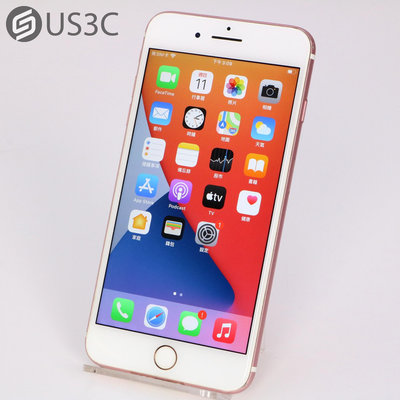 【US3C-高雄店】【一元起標】公司貨 Apple iPhone 7 Plus 128G 5.5吋 玫瑰金 A10 Fusion Touch ID 蘋果手機
