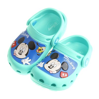 童鞋/ Disney迪士尼米奇綠色休閒時光兒童布希鞋(15~22公分) MJX905C