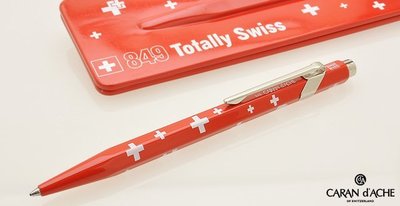 【優力文具】限量販售 有現貨＊瑞士卡達 CARAN d'ache 849.053 Totally Swiss瑞士國旗 原