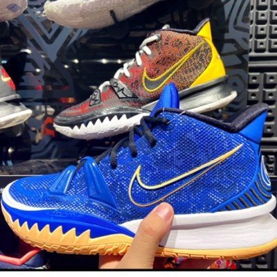 【正品】耐克Nike Kyrie 7 EP “Sisterhood” 黑藍 運動 籃球 CQ9327-400慢跑鞋