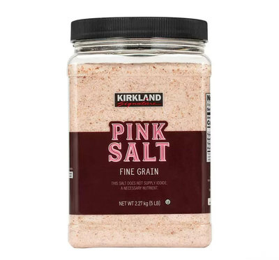 Costco好市多「線上」代購《Kirkland科克蘭 粉紅玫瑰鹽細粒2.27公斤》#1605917