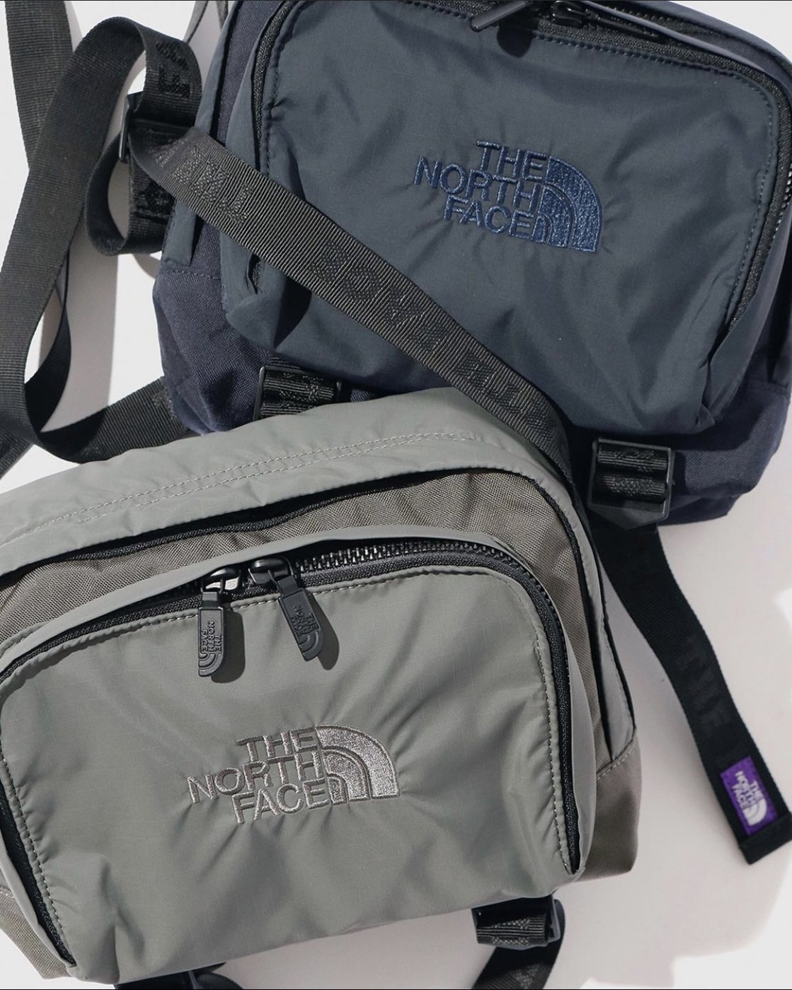 日本THE NORTH FACE 紫標CORDURA Nylon Shoulder Bag NN7102N。太陽選