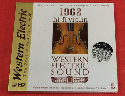 雅虎黃豆精品唱片`ABC唱片 HD-049 西電之聲1962 HIFI小提琴 HD 1CD 全新國內版
