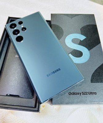💟店面展示品出清💟台灣公司貨Samsung 三星 S22 Ultra 5G 256G 綠色