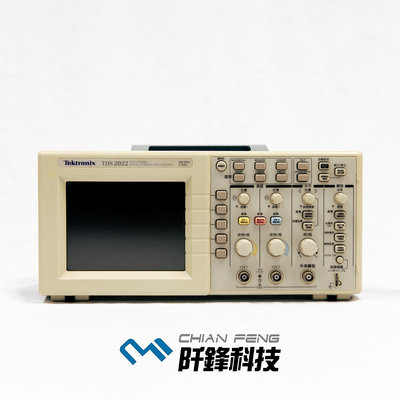 【阡鋒科技 專業二手儀器】Tektronix TDS2022 200 MHz 2GS/s 2CH 示波器