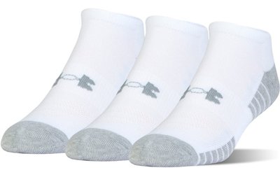 新莊新太陽 UNDER ARMOUR 1312439-100 HG 運動 踝襪 船型襪 隱形襪 白 3雙裝 特500/組